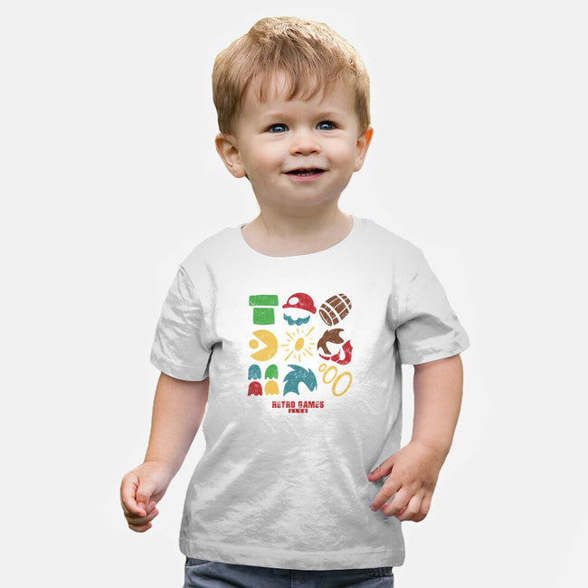 Retro Games Club-Baby-Basic-Tee-spoilerinc