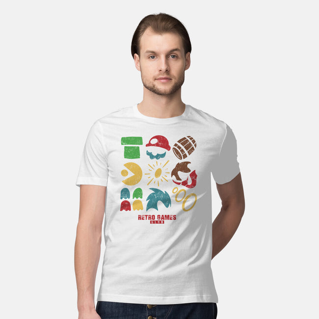 Retro Games Club-Mens-Premium-Tee-spoilerinc