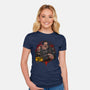 Big Monster-Womens-Fitted-Tee-spoilerinc