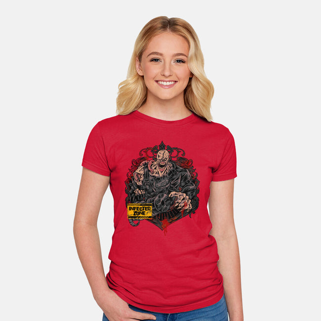 Big Monster-Womens-Fitted-Tee-spoilerinc