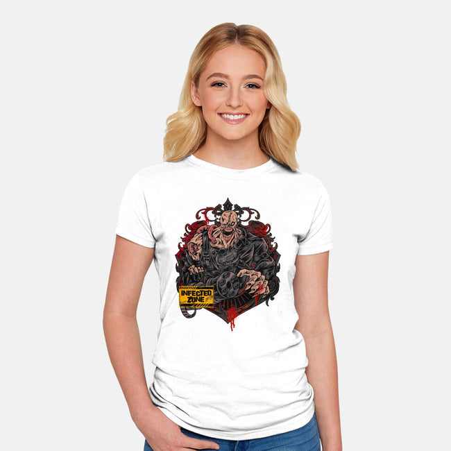 Big Monster-Womens-Fitted-Tee-spoilerinc