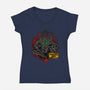 Big Daddy-Womens-V-Neck-Tee-spoilerinc