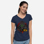 Big Daddy-Womens-V-Neck-Tee-spoilerinc