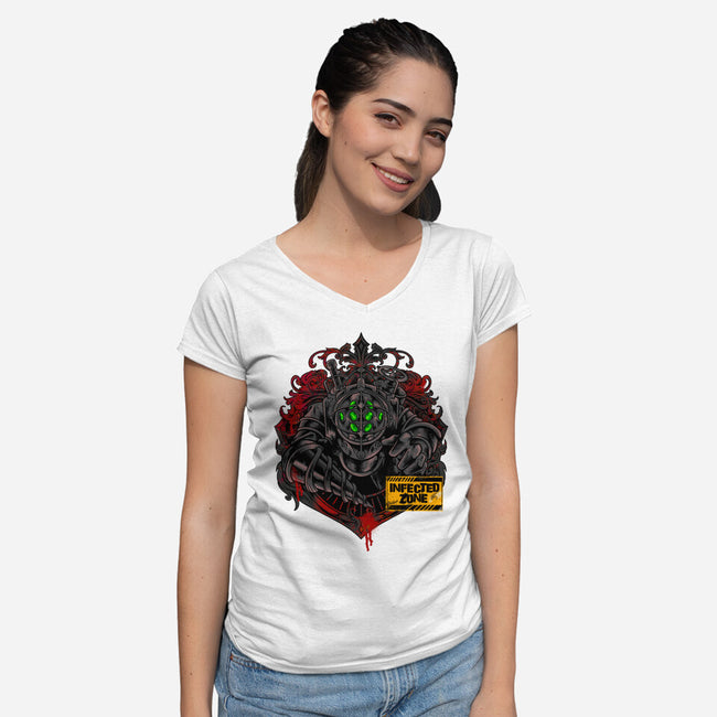 Big Daddy-Womens-V-Neck-Tee-spoilerinc