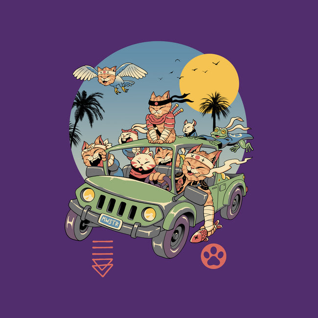 Meowsters Road Trip-Unisex-Crew Neck-Sweatshirt-vp021
