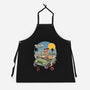 Meowsters Road Trip-Unisex-Kitchen-Apron-vp021