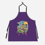 Meowsters Road Trip-Unisex-Kitchen-Apron-vp021