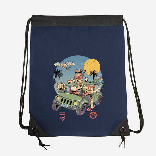 Meowsters Road Trip-None-Drawstring-Bag-vp021