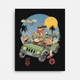 Meowsters Road Trip-None-Stretched-Canvas-vp021