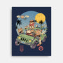 Meowsters Road Trip-None-Stretched-Canvas-vp021