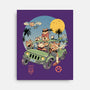 Meowsters Road Trip-None-Stretched-Canvas-vp021