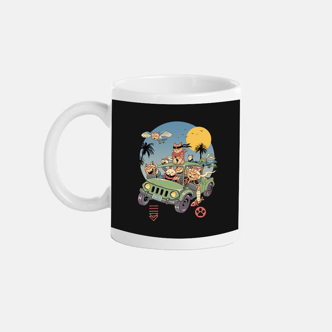 Meowsters Road Trip-None-Mug-Drinkware-vp021