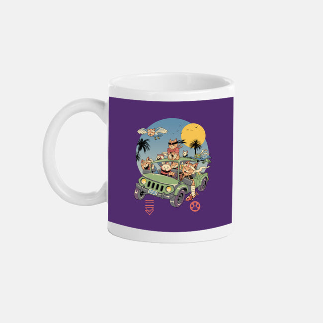 Meowsters Road Trip-None-Mug-Drinkware-vp021