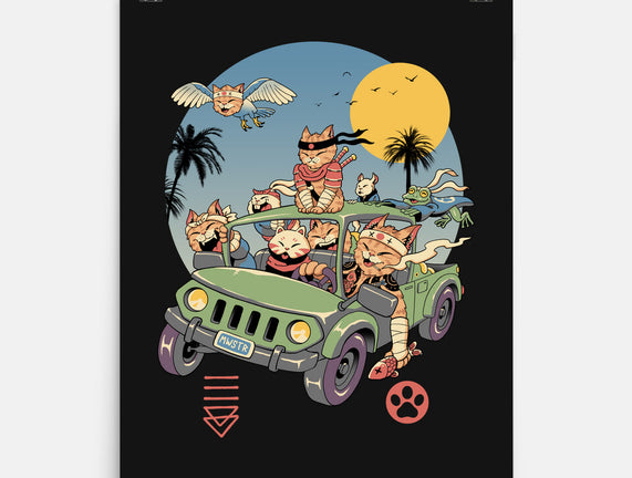 Meowsters Road Trip