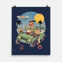 Meowsters Road Trip-None-Matte-Poster-vp021