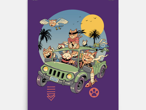 Meowsters Road Trip
