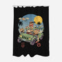 Meowsters Road Trip-None-Polyester-Shower Curtain-vp021