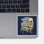 Meowsters Road Trip-None-Glossy-Sticker-vp021