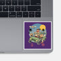 Meowsters Road Trip-None-Glossy-Sticker-vp021