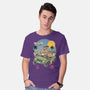 Meowsters Road Trip-Mens-Basic-Tee-vp021