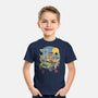 Meowsters Road Trip-Youth-Basic-Tee-vp021