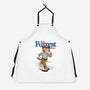 Run Furrest Run-Unisex-Kitchen-Apron-dandingeroz