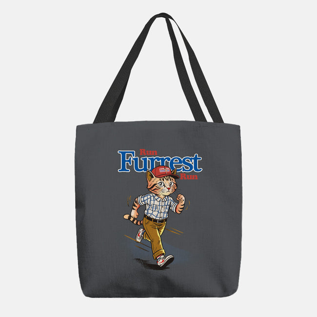 Run Furrest Run-None-Basic Tote-Bag-dandingeroz