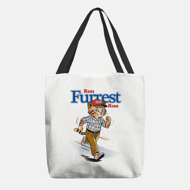 Run Furrest Run-None-Basic Tote-Bag-dandingeroz