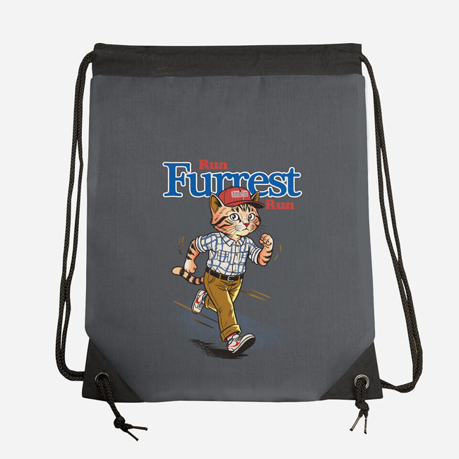 Run Furrest Run-None-Drawstring-Bag-dandingeroz