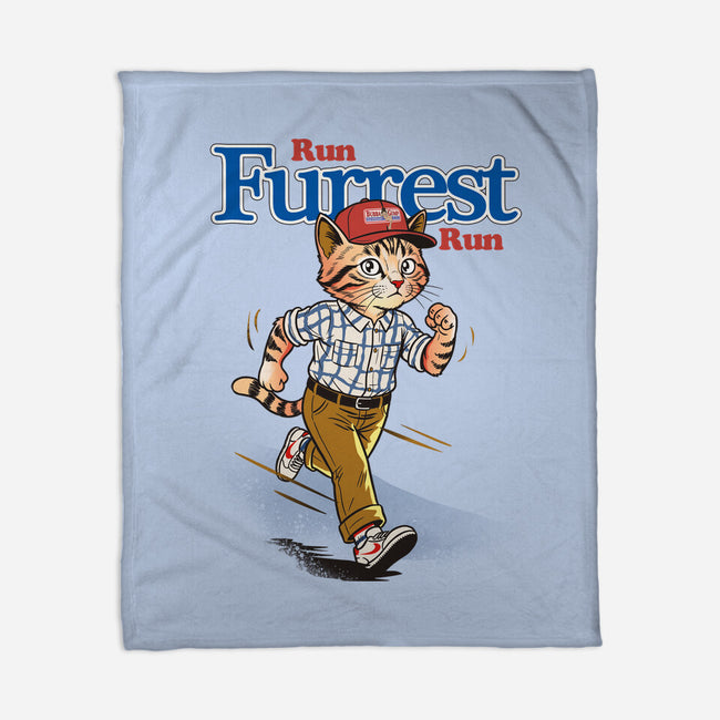 Run Furrest Run-None-Fleece-Blanket-dandingeroz