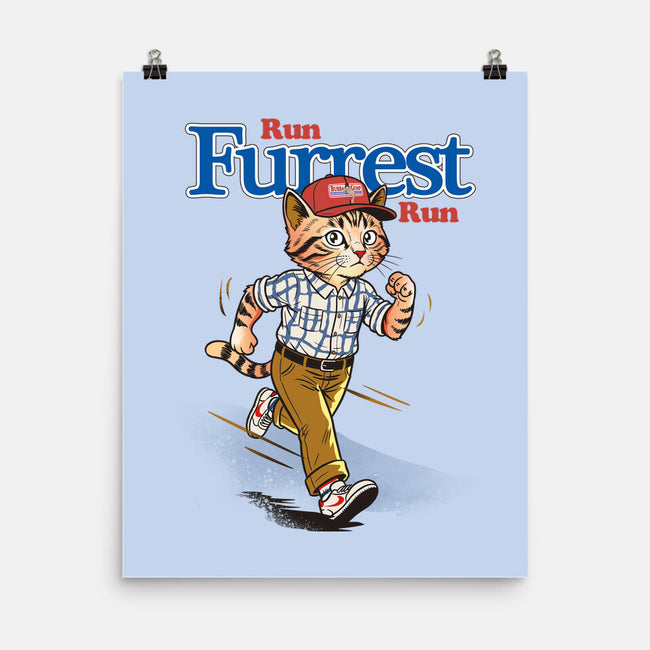 Run Furrest Run-None-Matte-Poster-dandingeroz