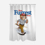 Run Furrest Run-None-Polyester-Shower Curtain-dandingeroz