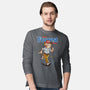 Run Furrest Run-Mens-Long Sleeved-Tee-dandingeroz