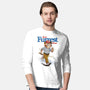 Run Furrest Run-Mens-Long Sleeved-Tee-dandingeroz