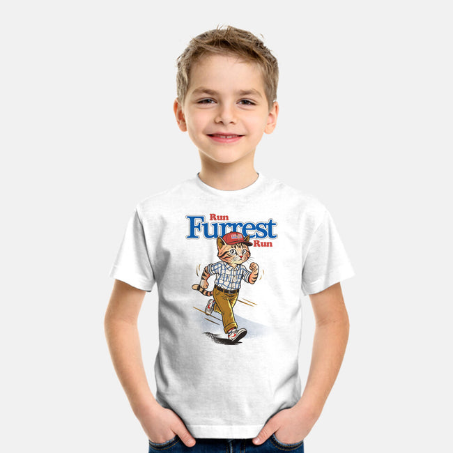 Run Furrest Run-Youth-Basic-Tee-dandingeroz