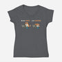 Work Hard Nap Harder-Womens-V-Neck-Tee-Freecheese