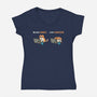 Work Hard Nap Harder-Womens-V-Neck-Tee-Freecheese