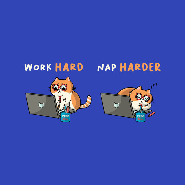 Work Hard Nap Harder-None-Polyester-Shower Curtain-Freecheese