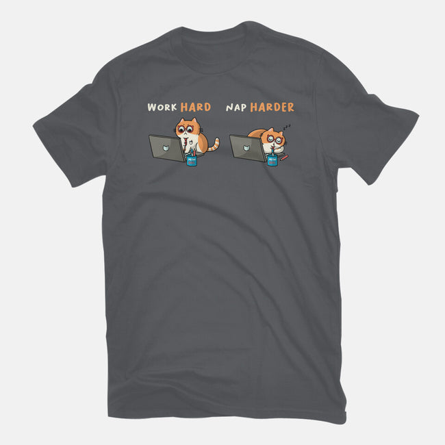 Work Hard Nap Harder-Mens-Heavyweight-Tee-Freecheese