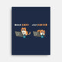 Work Hard Nap Harder-None-Stretched-Canvas-Freecheese