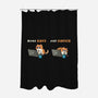 Work Hard Nap Harder-None-Polyester-Shower Curtain-Freecheese