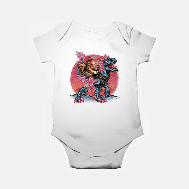 The Bond Of Loyalty And Protection-Baby-Basic-Onesie-glitchygorilla