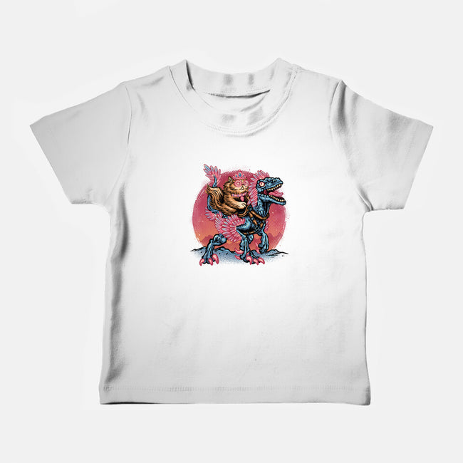 The Bond Of Loyalty And Protection-Baby-Basic-Tee-glitchygorilla