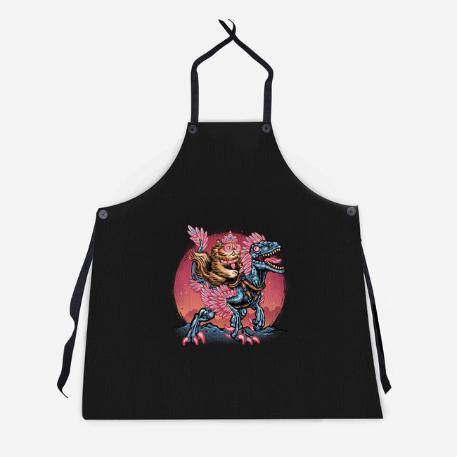 The Bond Of Loyalty And Protection-Unisex-Kitchen-Apron-glitchygorilla