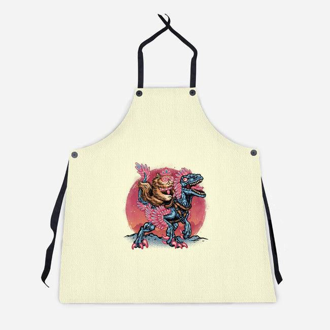 The Bond Of Loyalty And Protection-Unisex-Kitchen-Apron-glitchygorilla