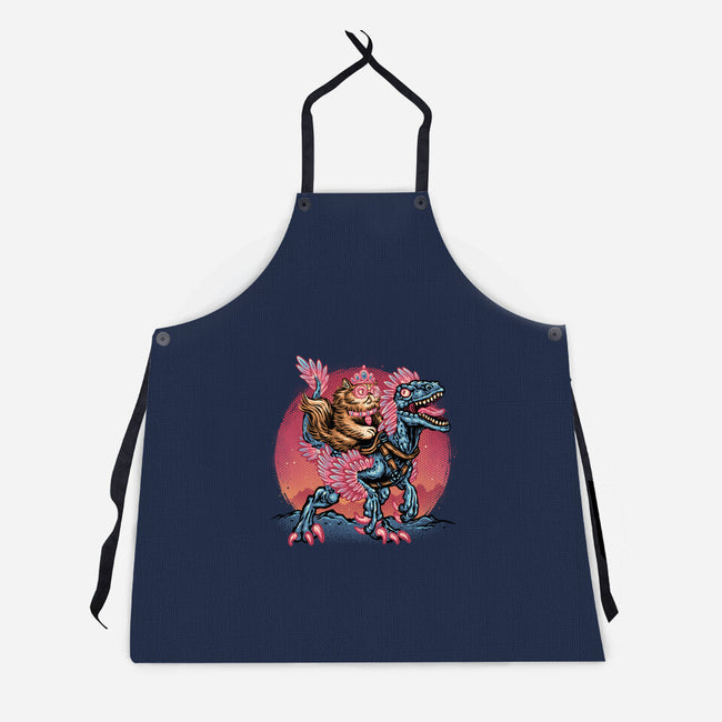 The Bond Of Loyalty And Protection-Unisex-Kitchen-Apron-glitchygorilla