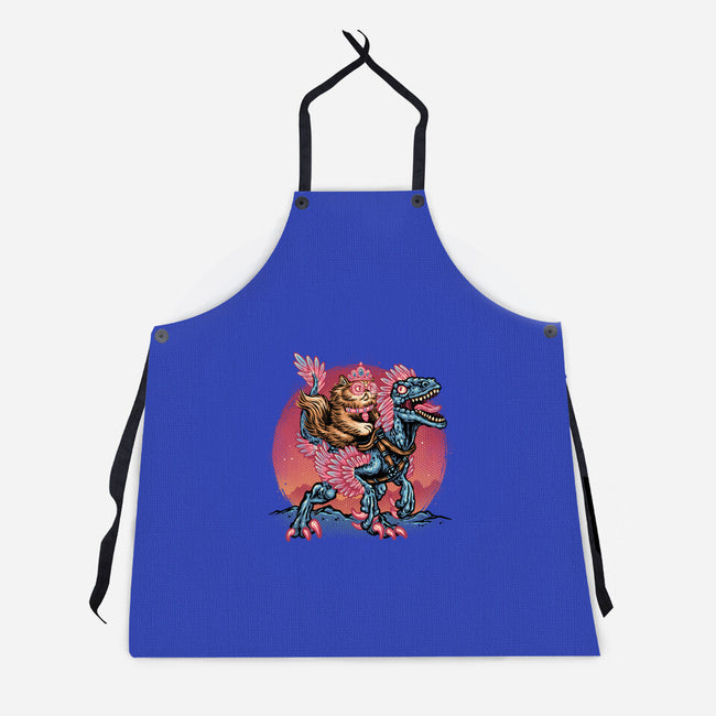 The Bond Of Loyalty And Protection-Unisex-Kitchen-Apron-glitchygorilla