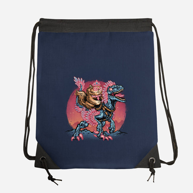 The Bond Of Loyalty And Protection-None-Drawstring-Bag-glitchygorilla