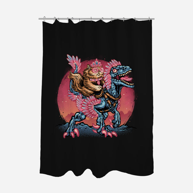 The Bond Of Loyalty And Protection-None-Polyester-Shower Curtain-glitchygorilla
