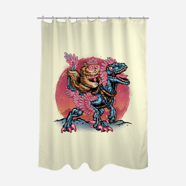 The Bond Of Loyalty And Protection-None-Polyester-Shower Curtain-glitchygorilla